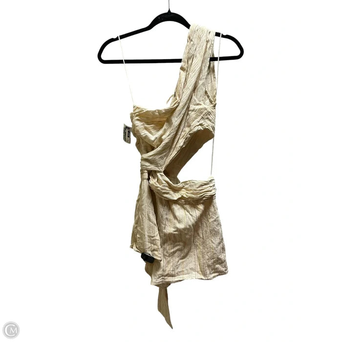 Romper By Free People In Tan, Size: 8
