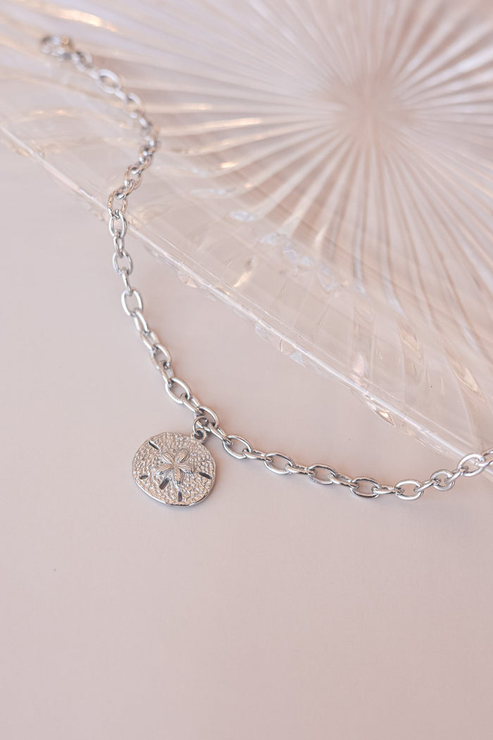 Sand Dollar Anklet