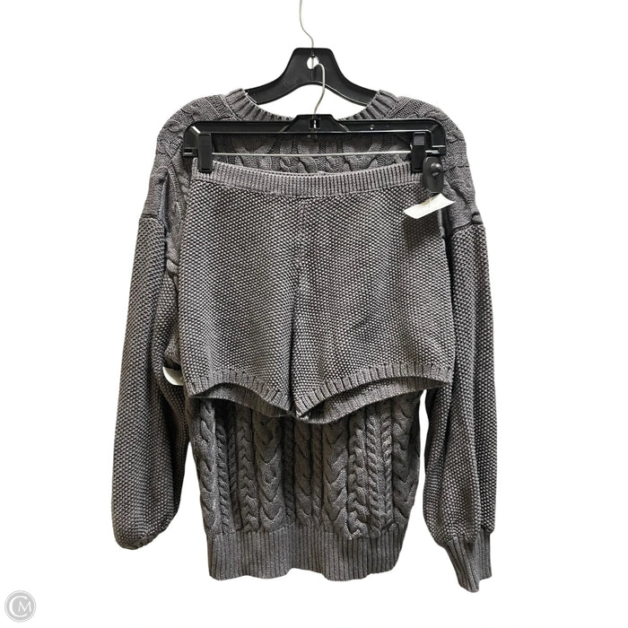 Shorts Set By Vici In Grey, Size: S