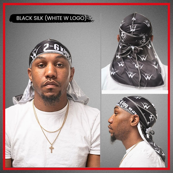 Black Silk (White W Logo)