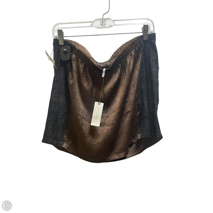 Skirt Midi By Anthropologie In Brown, Size: S