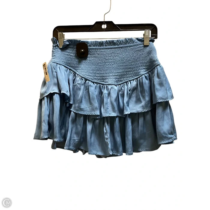 Skirt Mini & Short By Altard State In Blue, Size: M