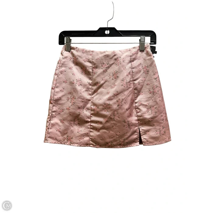Skirt Mini & Short By Altard State In Pink, Size: Xs