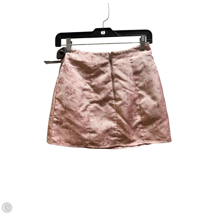 Skirt Mini & Short By Altard State In Pink, Size: Xs