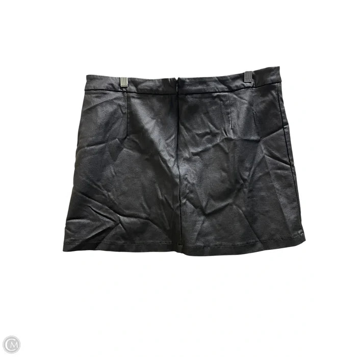 Skirt Mini & Short By Arula In Black, Size: 14