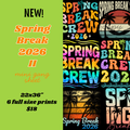 Spring Break II Mini Gang Sheet