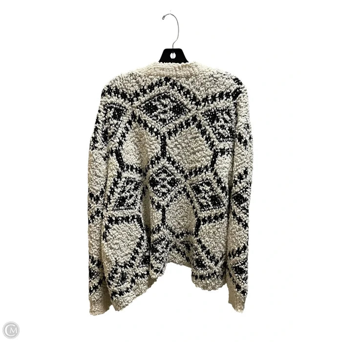 Sweater Cardigan By Hyfve In White, Size: M