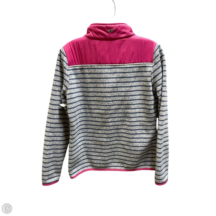 Sweatshirt Collar By Vineyard Vines In Striped Pattern, Size: Xs