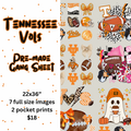 Tennessee Vols Mini Gang Sheet