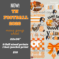 TN Football '26 Mini Gang Sheet