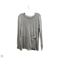 Top Long Sleeve By Athleta In Grey, Size: S