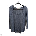 Top Long Sleeve By Free People In Blue, Size: M