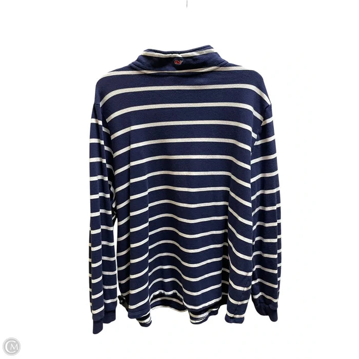 Top Long Sleeve By Vineyard Vines In Striped Pattern, Size: 2x