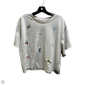 Top Short Sleeve Basic By Clothes Mentor In Grey, Size: Xl