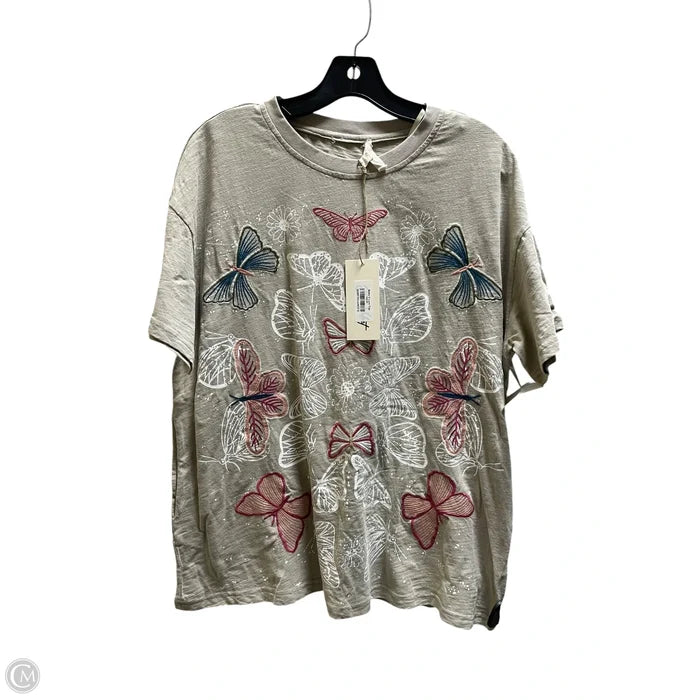 Top Short Sleeve By Clothes Mentor In Green, Size: S