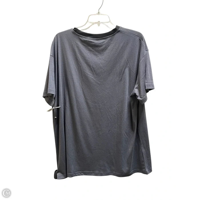 Top Short Sleeve By Jess Lea In Grey, Size: L