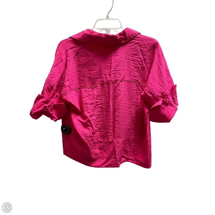 Top Short Sleeve By Thml In Pink, Size: Xs
