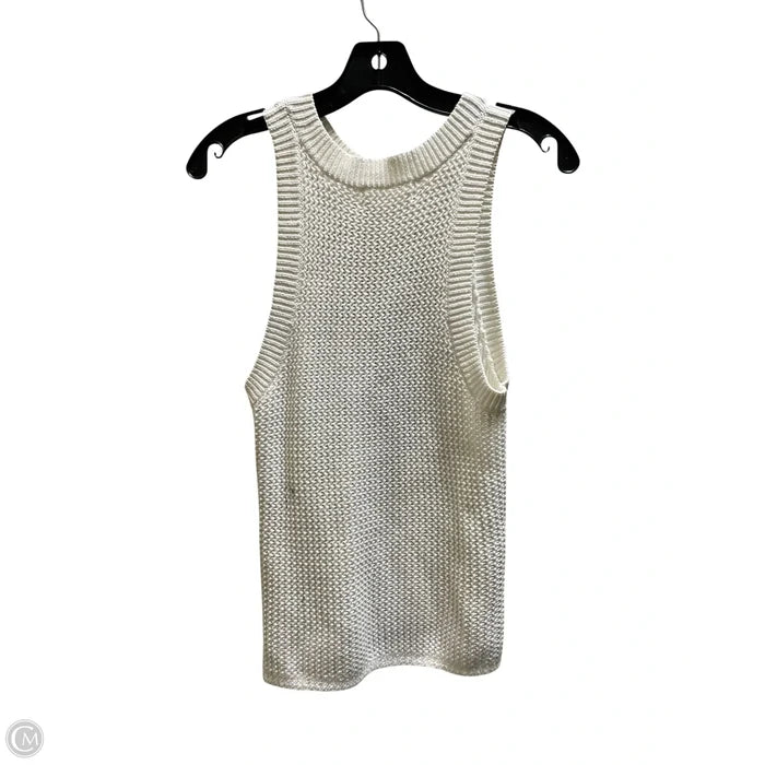 Top Sleeveless By Anthropologie In Cream, Size: Xs