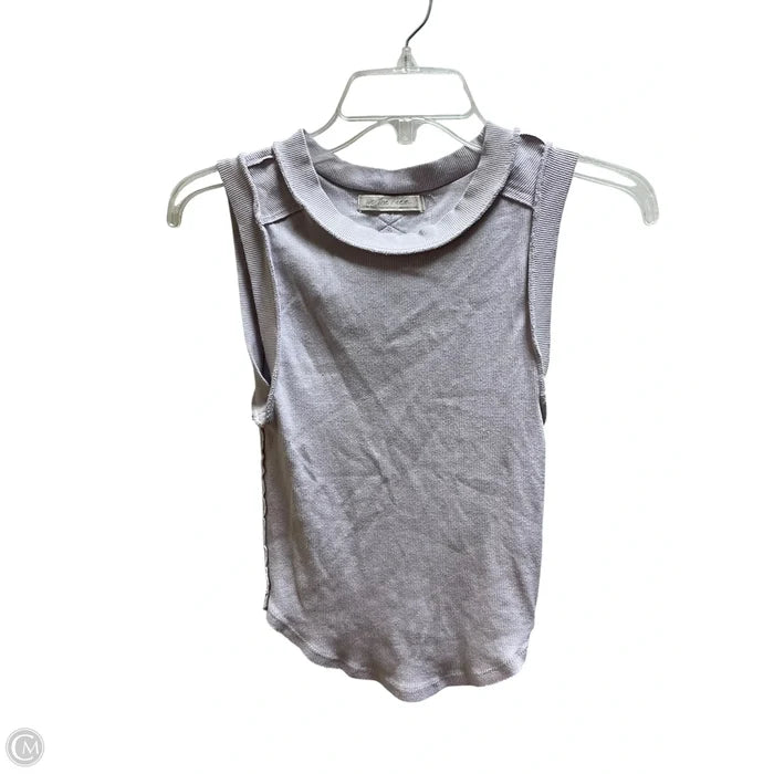 Top Sleeveless By Free People In Purple, Size: Xs