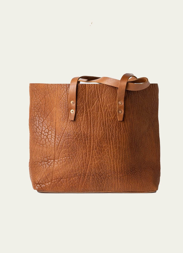 Vintage Bullhide Tote Bag