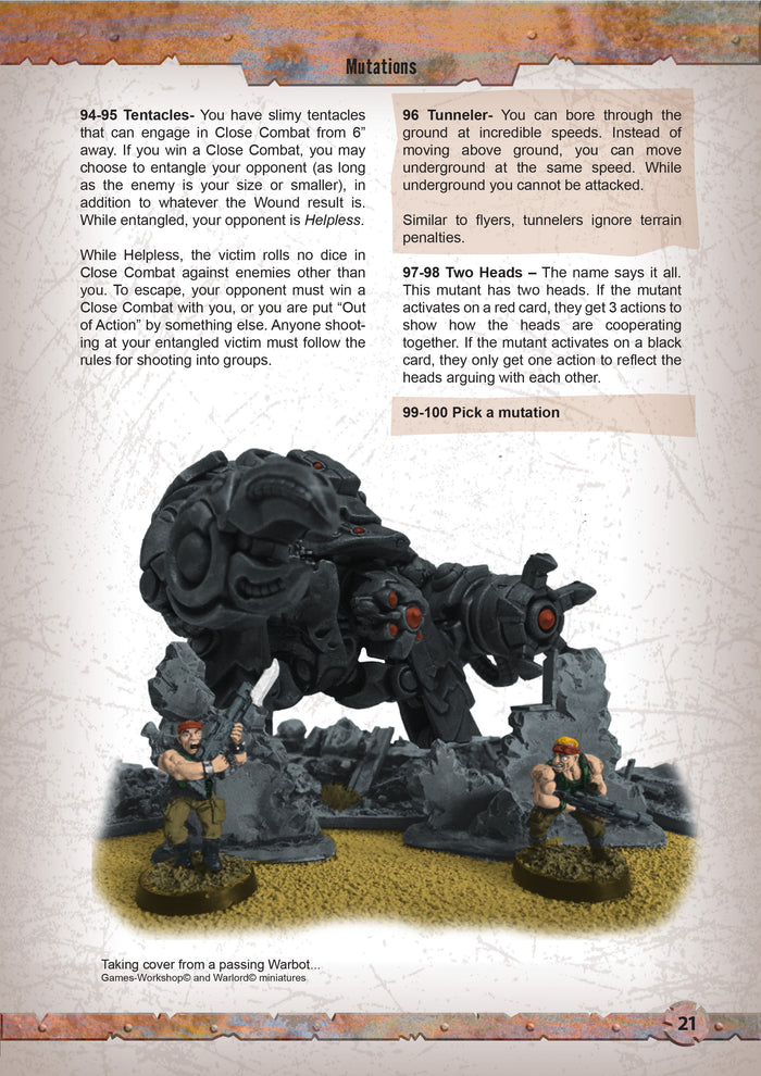 Wasteland Warriors - Downloadable .pdf