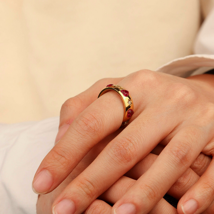 XOXO LOVE RING