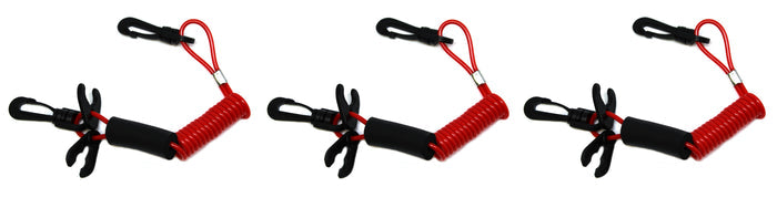 3 Lanyards / Red