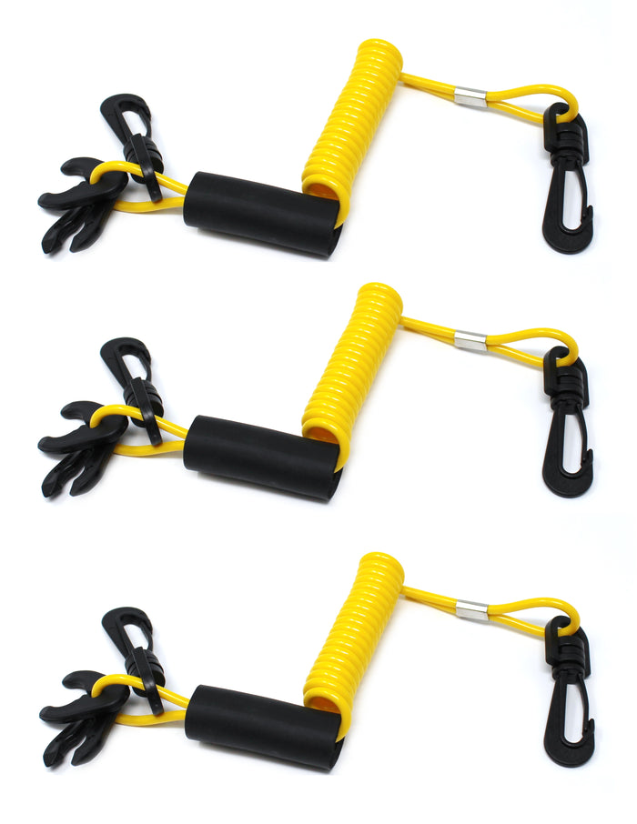 3 Lanyards / Yellow